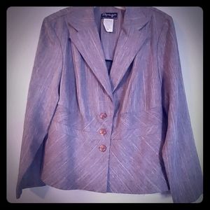 Gray Blazer Long Sleeve